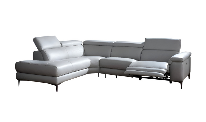 Axel L-Shape Leather Sectional with Recliner-jennifer furniture