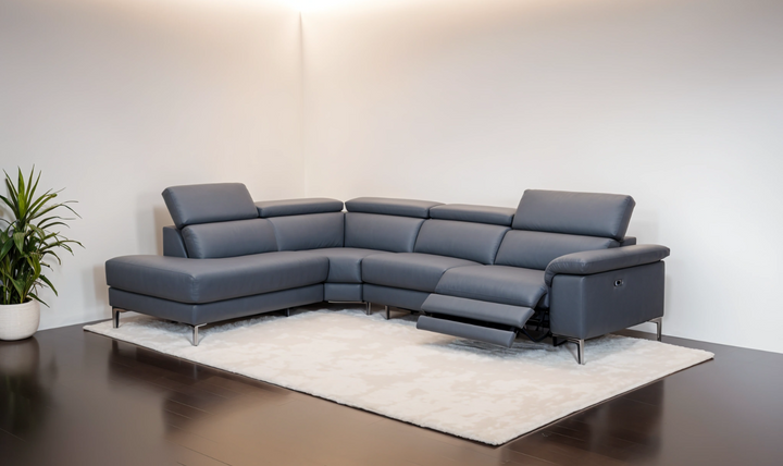 Axel L-Shape Leather Sectional with Recliner-jennifer furniture