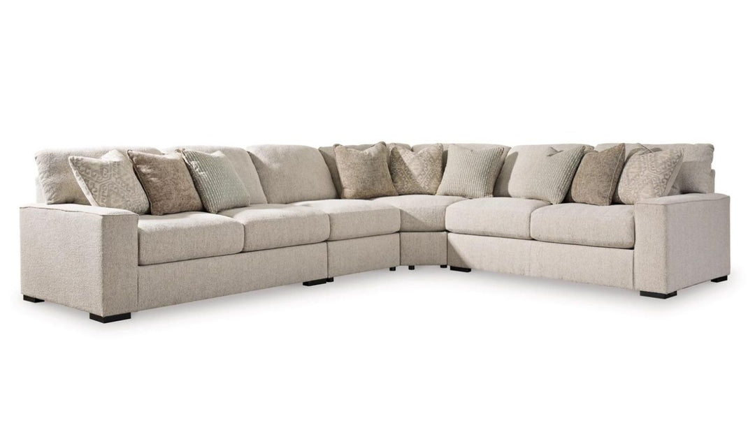 Ashley  Ballyton (3Pcs / 4Pcs) L-Shape Fabric Sectional Sofa in Sand