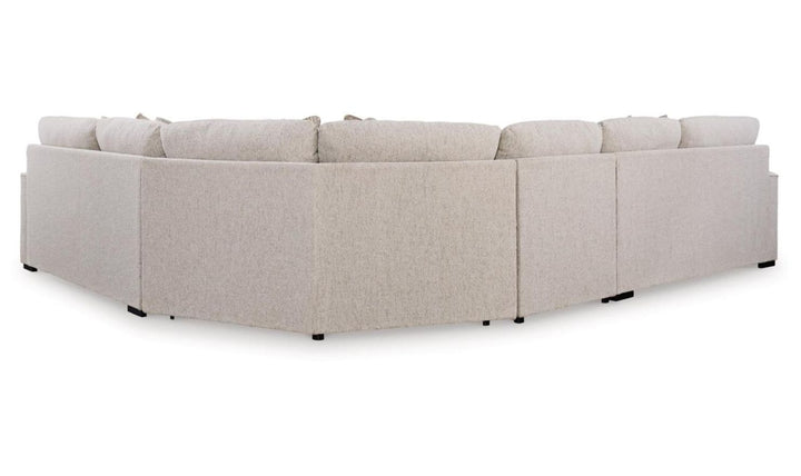 Ashley  Ballyton (3Pcs / 4Pcs) L-Shape Fabric Sectional Sofa in Sand