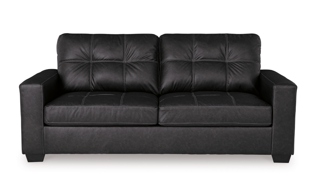 Barlin Mills Queen Sofa Sleeper in Faux Leather-Jennifer Furniture