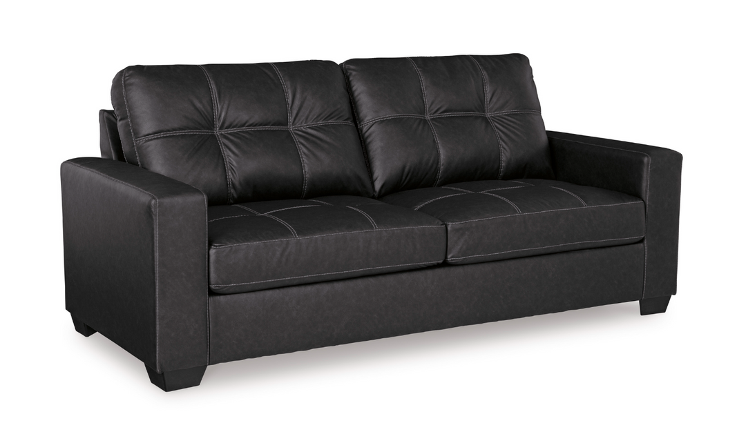 Barlin Mills Queen Sofa Sleeper in Faux Leather-Jennifer Furniture