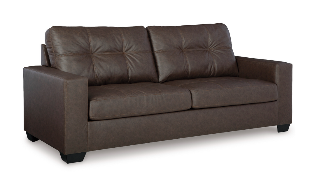 Barlin Mills Queen Sofa Sleeper in Faux Leather-Jennifer Furniture