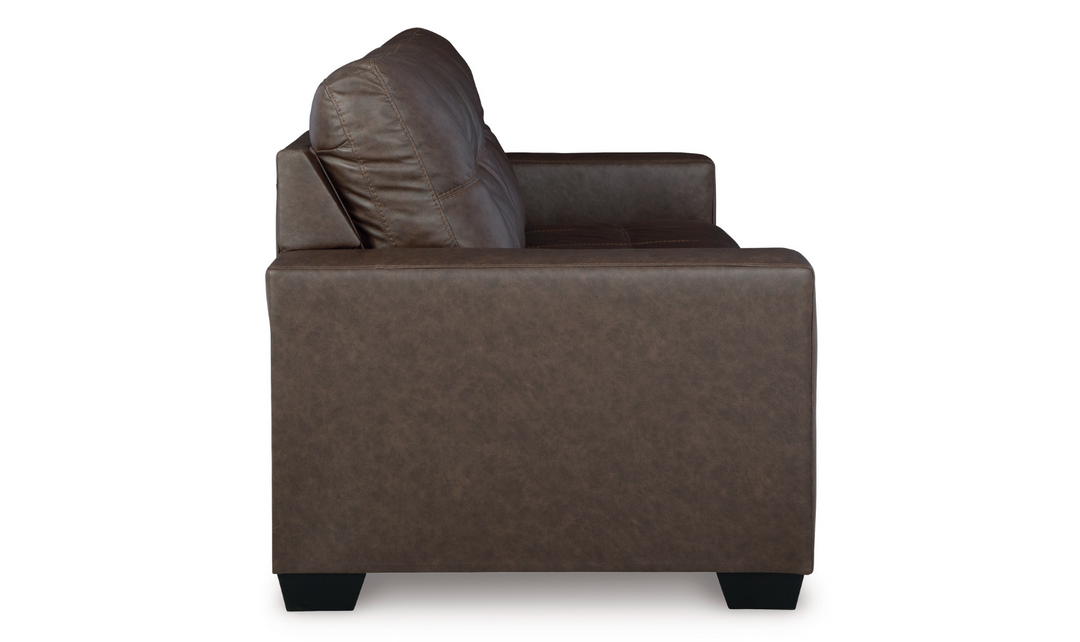 Barlin Mills Queen Sofa Sleeper in Faux Leather-Jennifer Furniture