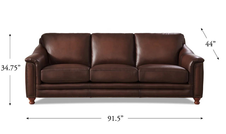 Belfast Leather Living Room Set