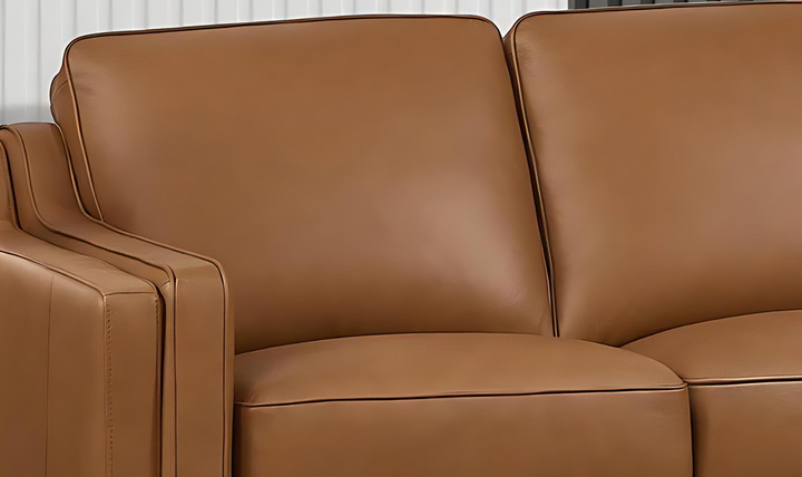 Bella Leather 2-Seater Loveseat