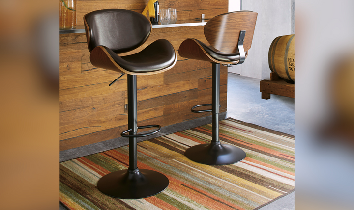 Bellatier Adjustable Height Bar Stool