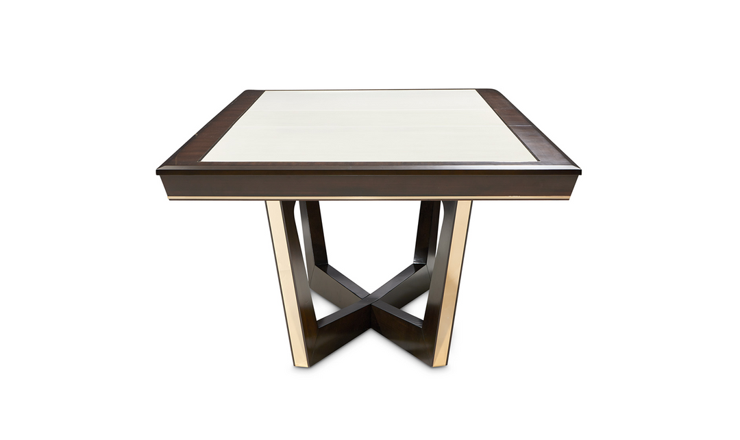 AICO Belmont Place Rectangular Dining Table in Espresso