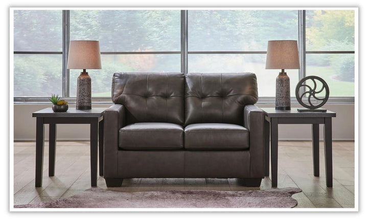 Belziani Leather Living Room Set