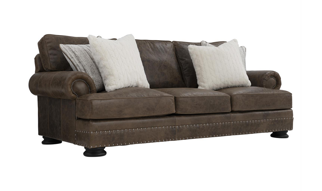 Bernhardt 3 Seater Foster Sofa With Rolled Arms