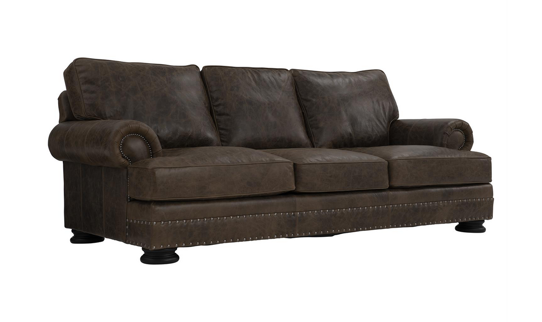 Bernhardt 3 Seater Foster Sofa With Rolled Arms