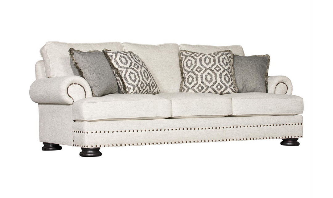 Bernhardt 3 Seater Foster Sofa With Rolled Arms