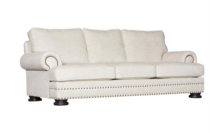 Bernhardt 3 Seater Foster Sofa With Rolled Arms