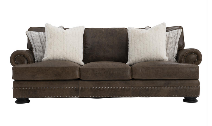 Bernhardt 3 Seater Foster Sofa With Rolled Arms