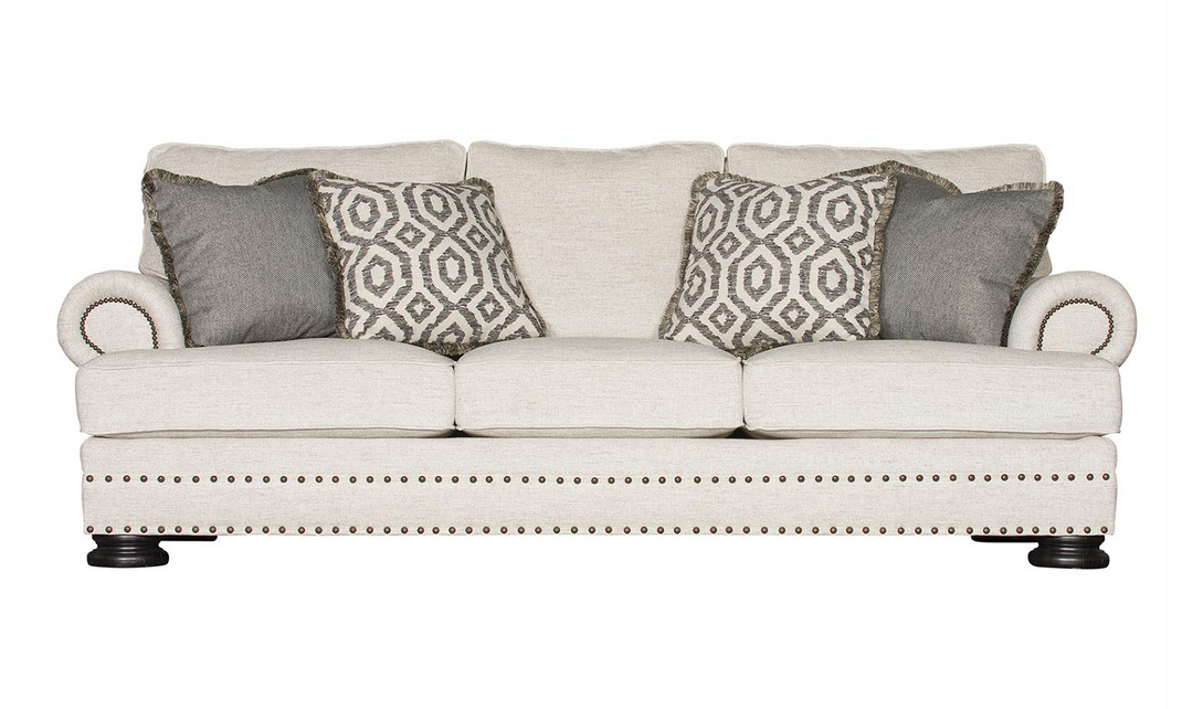 Bernhardt 3 Seater Foster Sofa With Rolled Arms