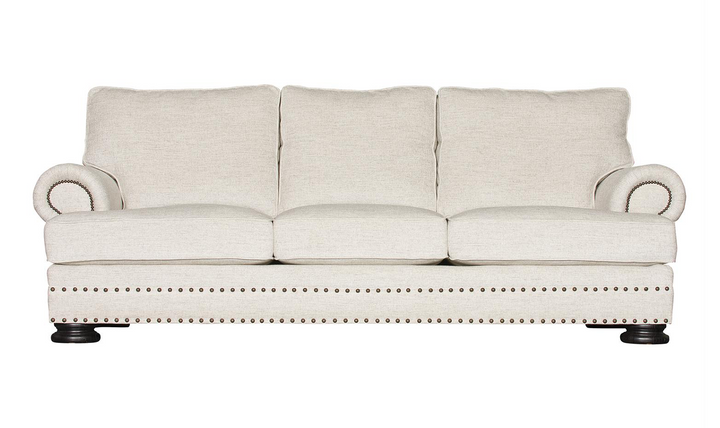 Bernhardt 3 Seater Foster Sofa With Rolled Arms