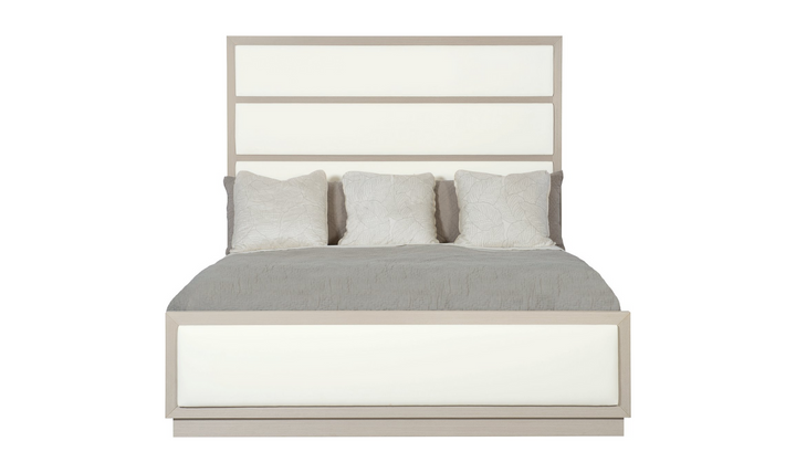 Bernhardt Axiom Fabric Upholstered Wood-framed Panel Bed -  Jennifer