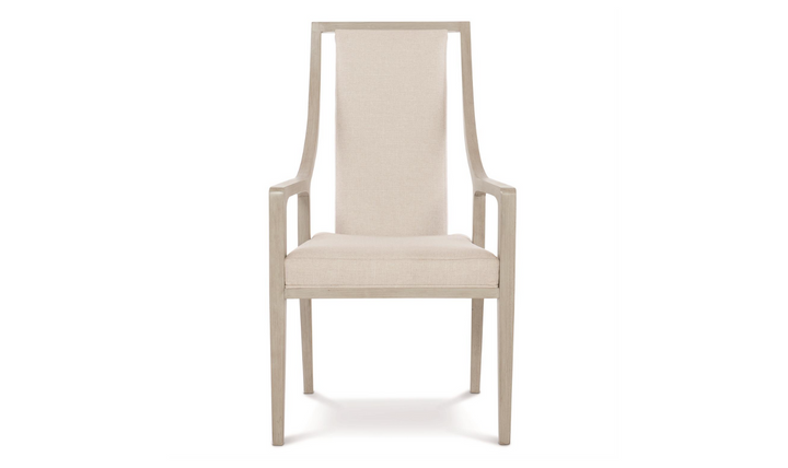 Bernhardt Axiom Polyester Upholstered Arm chair with Track Arms-Jennifer Furniture