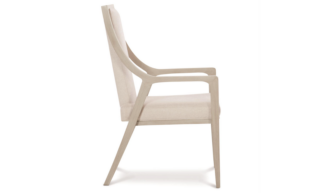 Bernhardt Axiom Polyester Upholstered Arm chair with Track Arms-Jennifer Furniture