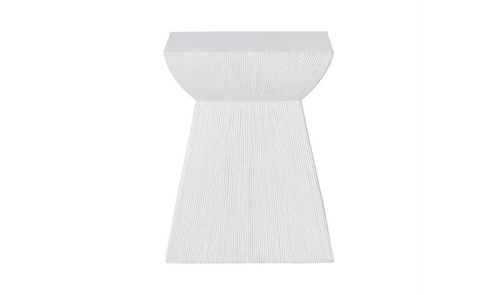 Bernhardt Casitas Accent Table In White-Jennifer Furniture