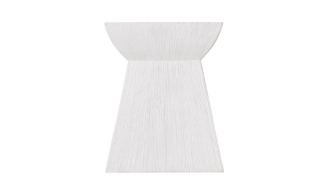 Bernhardt Casitas Accent Table In White-Jennifer Furniture