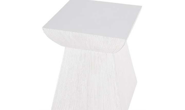 Bernhardt Casitas Accent Table In White-Jennifer Furniture