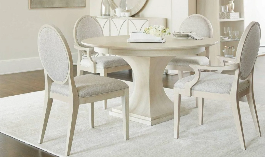 Bernhardt East Hampton Extendable Dining Table With Adjustable Glides-Jennifer Furniture