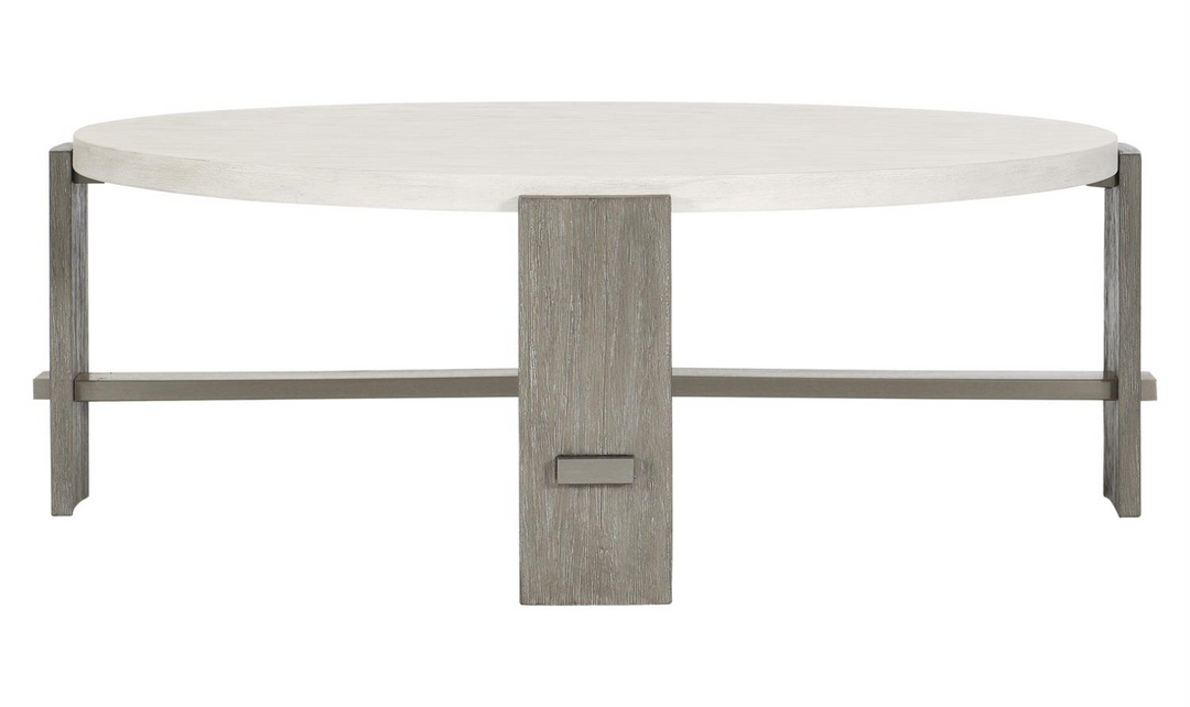 Bernhardt Foundations Cocktail Table With Adjustable Glides-Jennifer Furniture