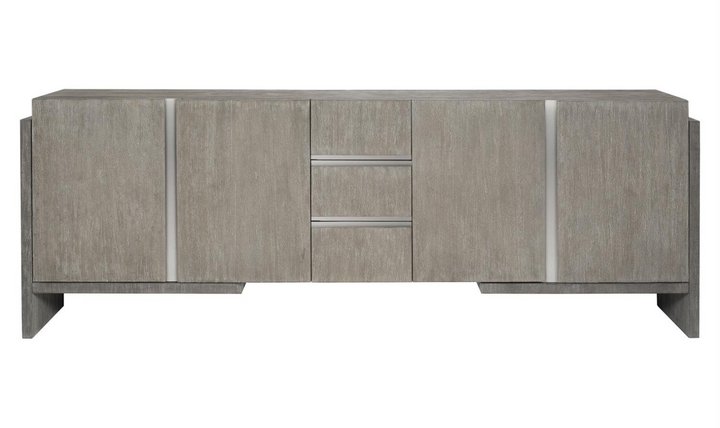 Bernhardt Foundations Entertainment Wood Credenza with Three Drawers