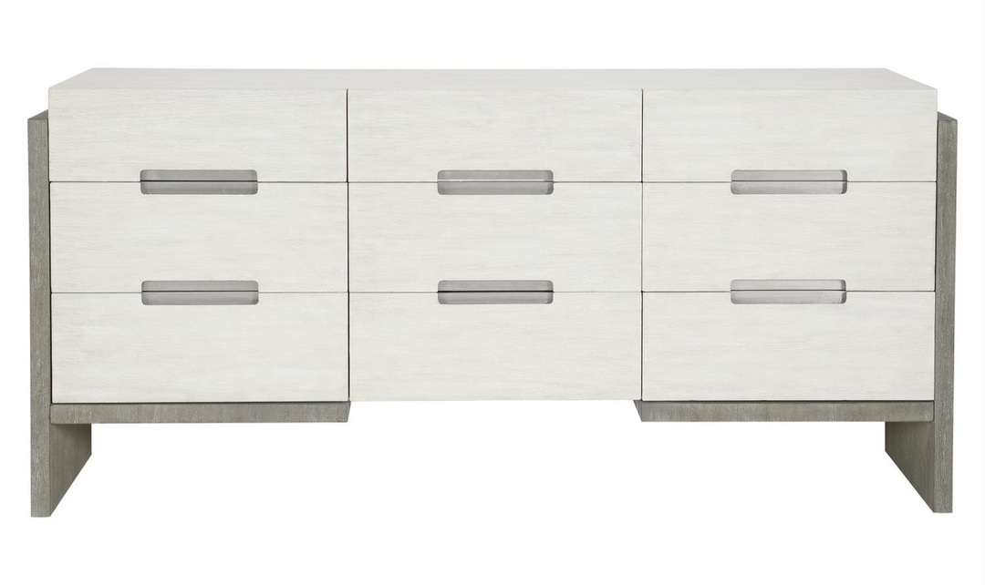 Bernhardt Foundations Wooden Dresser With Nine Soft-Closing Drawers-Jennifer Furniture