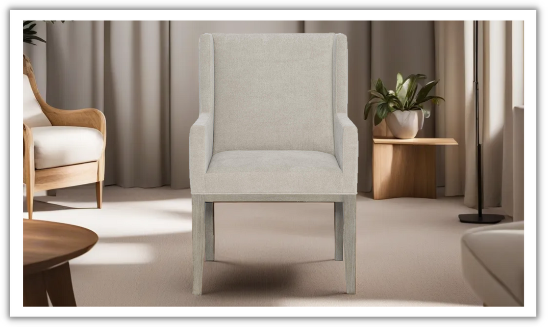 Bernhardt Linea Upholstered Arm chair with Tapered Legs