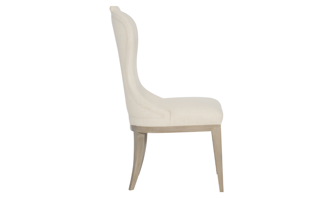 Bernhardt Santa Barbara Fabric Upholstered Wooden Side Chair-Jennifer Furniture