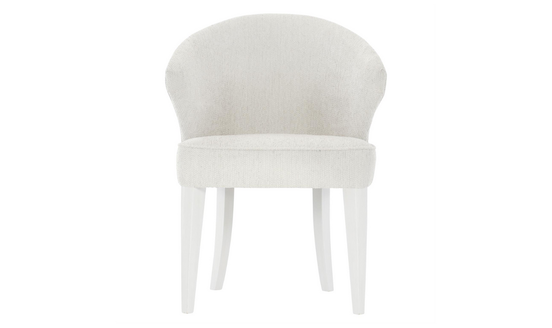 Bernhardt Silhouette Fabric Arm chair In Cream-Jennifer Furniture