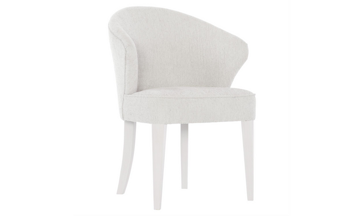 Bernhardt Silhouette Fabric Arm chair In Cream-Jennifer Furniture