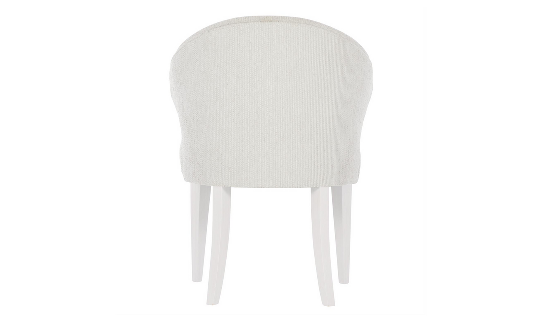 Bernhardt Silhouette Fabric Arm chair In Cream-Jennifer Furniture