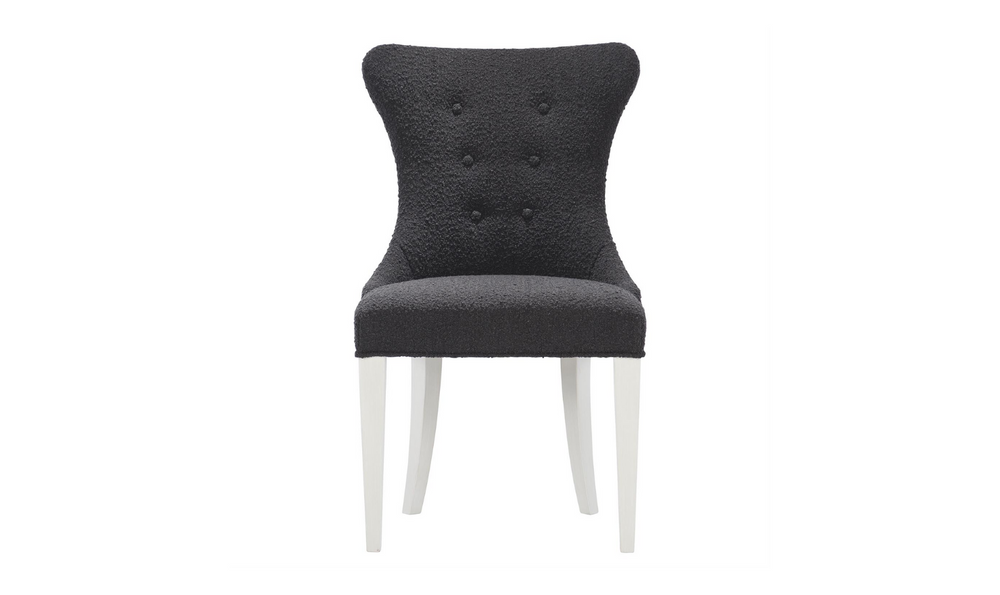 Bernhardt Silhouette Side Chair In Black-Jennifer Furniture