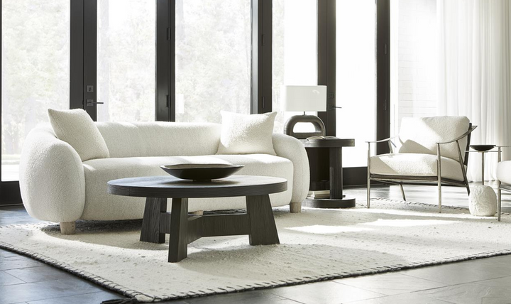 Bernhardt Trianon Black Cocktail Table in L'Ombre Finish