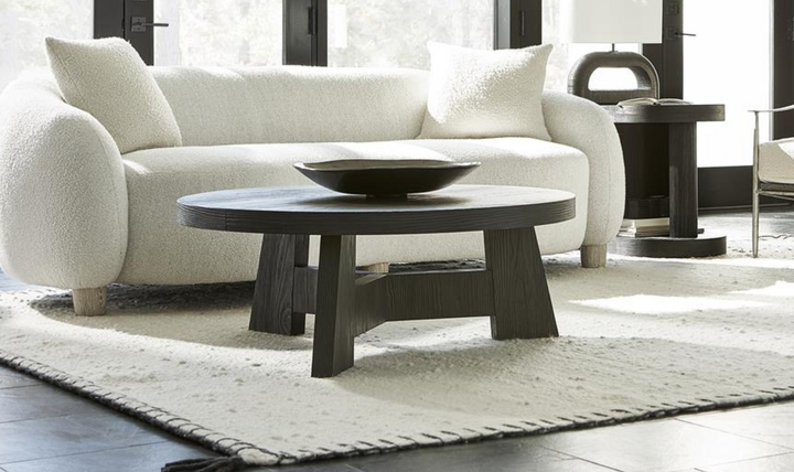 Bernhardt Trianon Black Cocktail Table in L'Ombre Finish