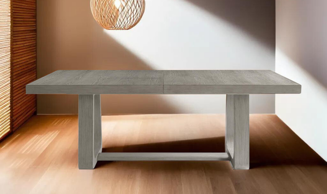 Bernhardt Trianon Wooden Dining Table in Gray