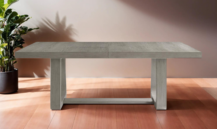 Bernhardt Trianon Wooden Dining Table in Gray