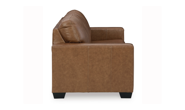 Bolsena 3-Seater Brown Leather Sofa Sleeper (Queen Size)