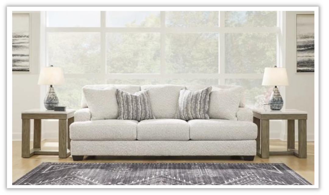 Modern Heritage Brebryan 3-Seater Fabric Flannel Sofa