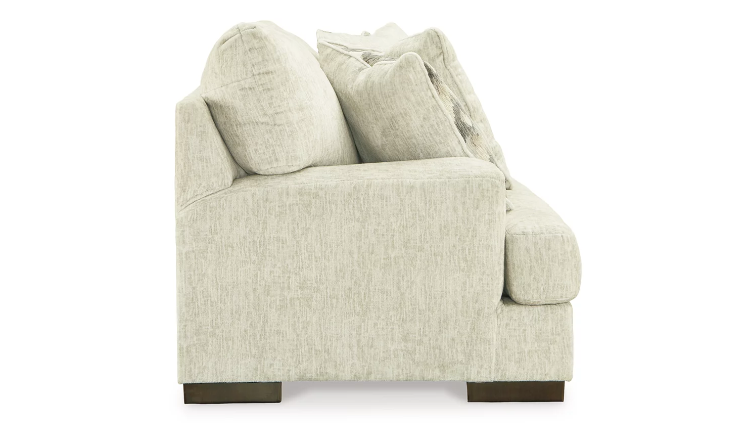 Ashley  Caretti 3-Seater Fabric Sofa In Parchment