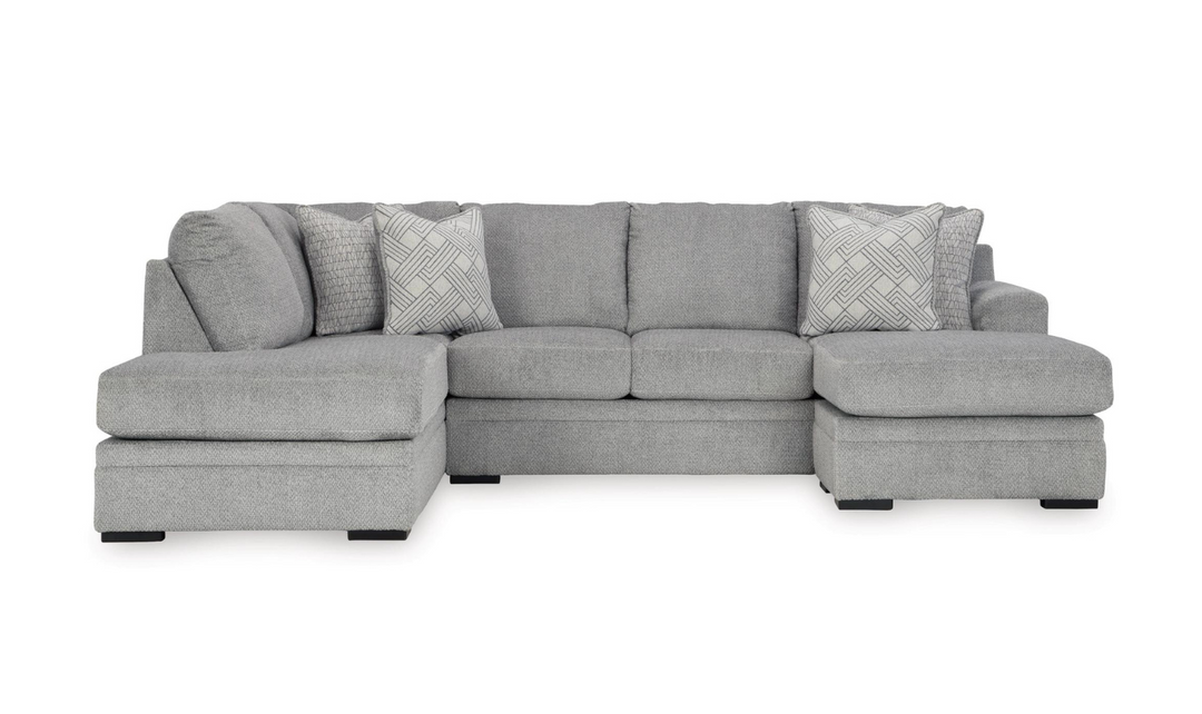 Casselbury 2-Piece Polyester Sectional with Chaise