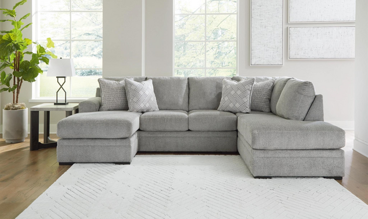 Casselbury 2-Piece Polyester Sectional with Chaise