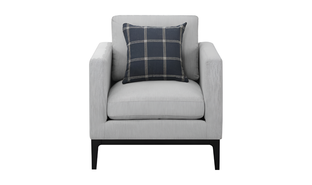 Coaster Furniture Apperson Gray Fabric Living Room Set-Jennifer Furniture