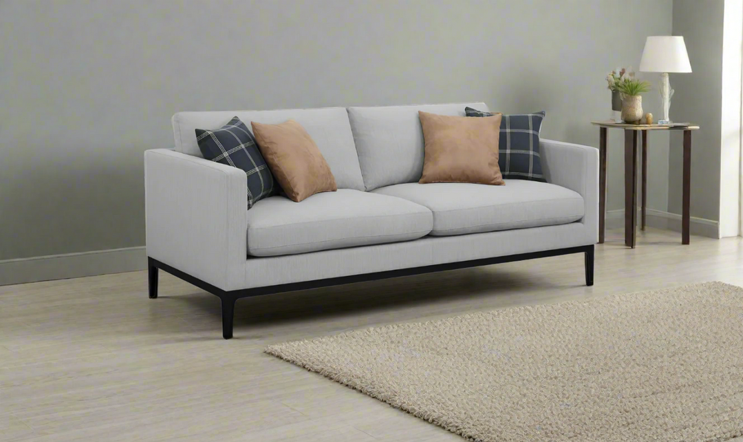 Coaster Furniture Apperson Gray Fabric Living Room Set-Jennifer Furniture