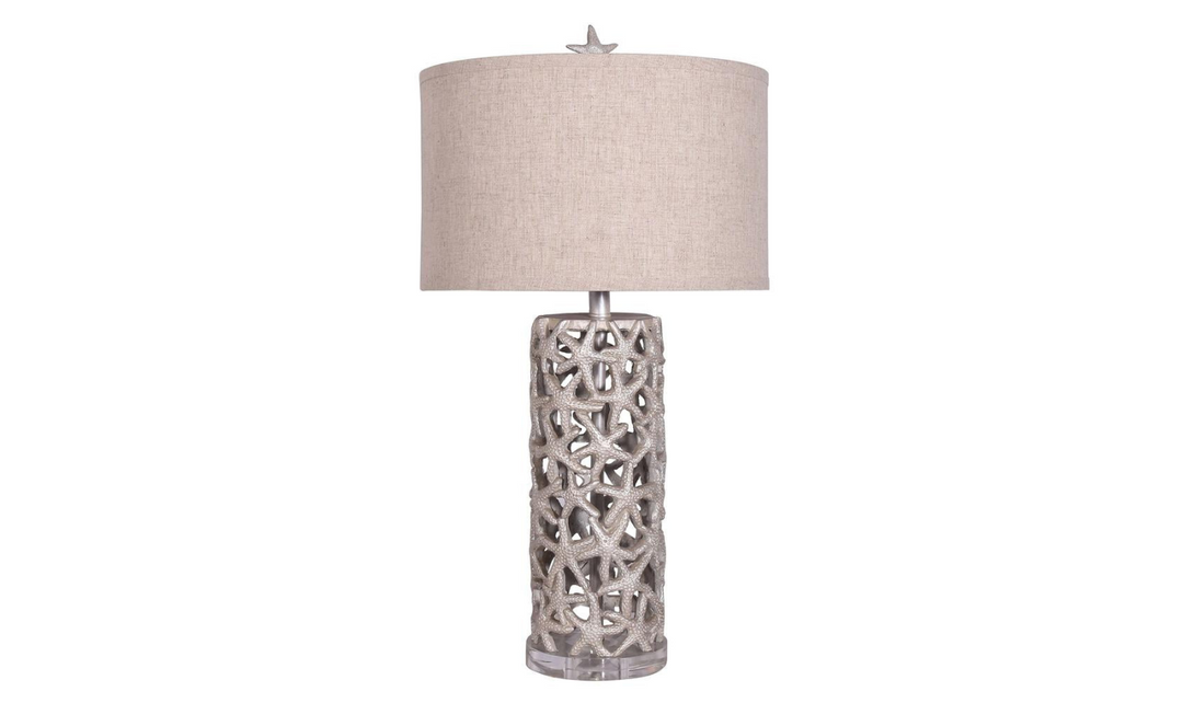 Darla 30" Poly Star Table Lamp (Set of 2)