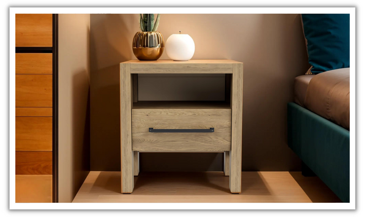 Davie Nightstand With Dual USB Power