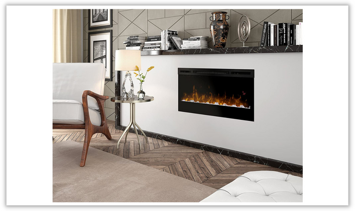 Dimplex Prism Series Linear Electric Fireplace in Black